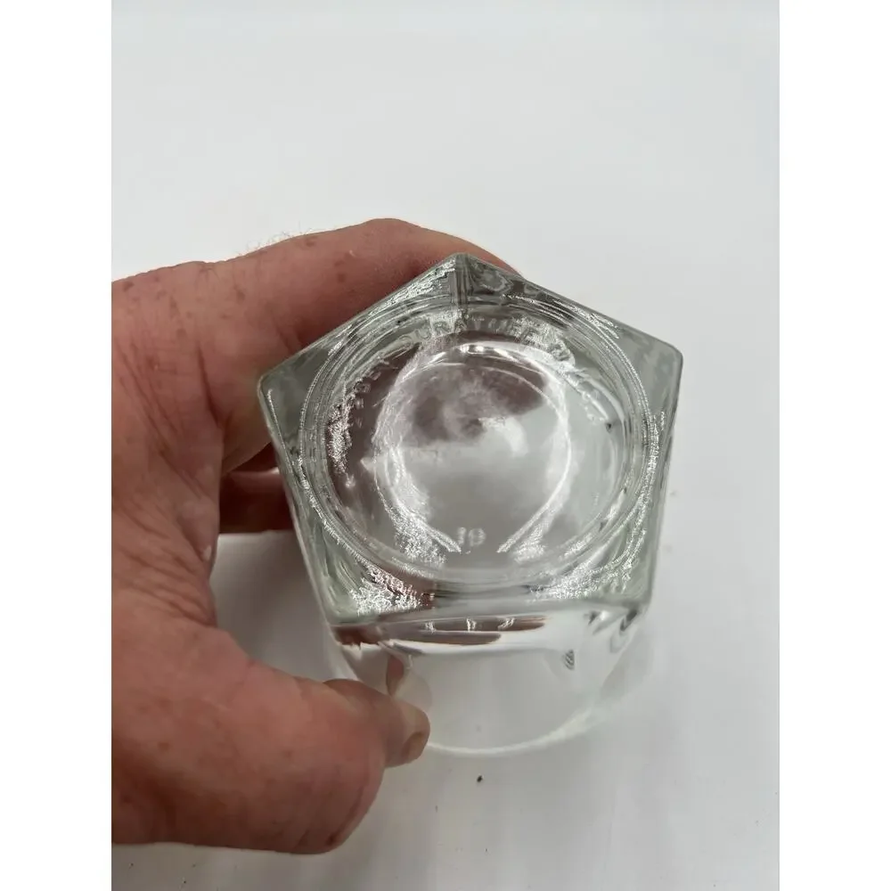 Set of 2 Libbey DuraTuff Inverness Rocks Whiskey Glasses 7 oz Heavy Base